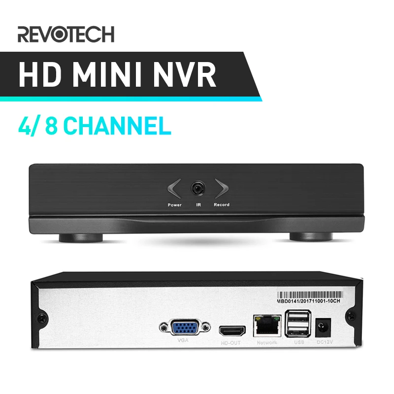 HD 1080P мини NVR 4/8 канальный H.264 сетевой видеорегистратор Регистраторы HDMI 4/8 CH CCTV NVR для IP Камера Системы Поддержка ONVIF P2P