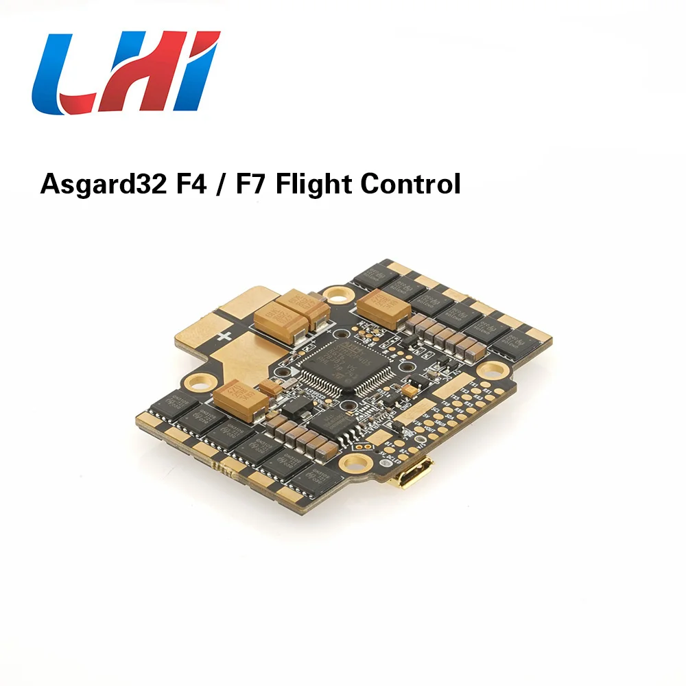 Airbot Asgard32 F4/F7 ESC для квадрокоптера BLHeli_32 4x35A поддерживает 3 4S Lipo прямой плагин
