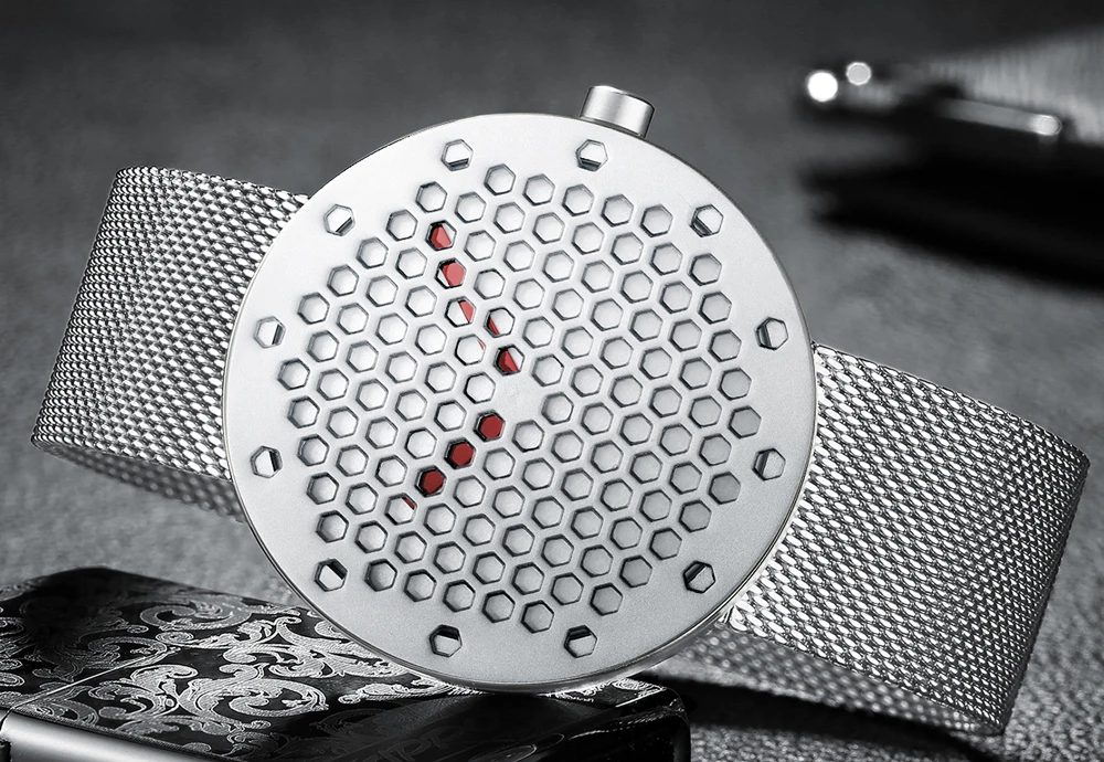 Уникальная гексагональной дизайн кварцевые мужские часы CRRJU 2018 Повседневное Стиль кожа наручные часы водонепроницаемый гаджет 30 м Relogio
