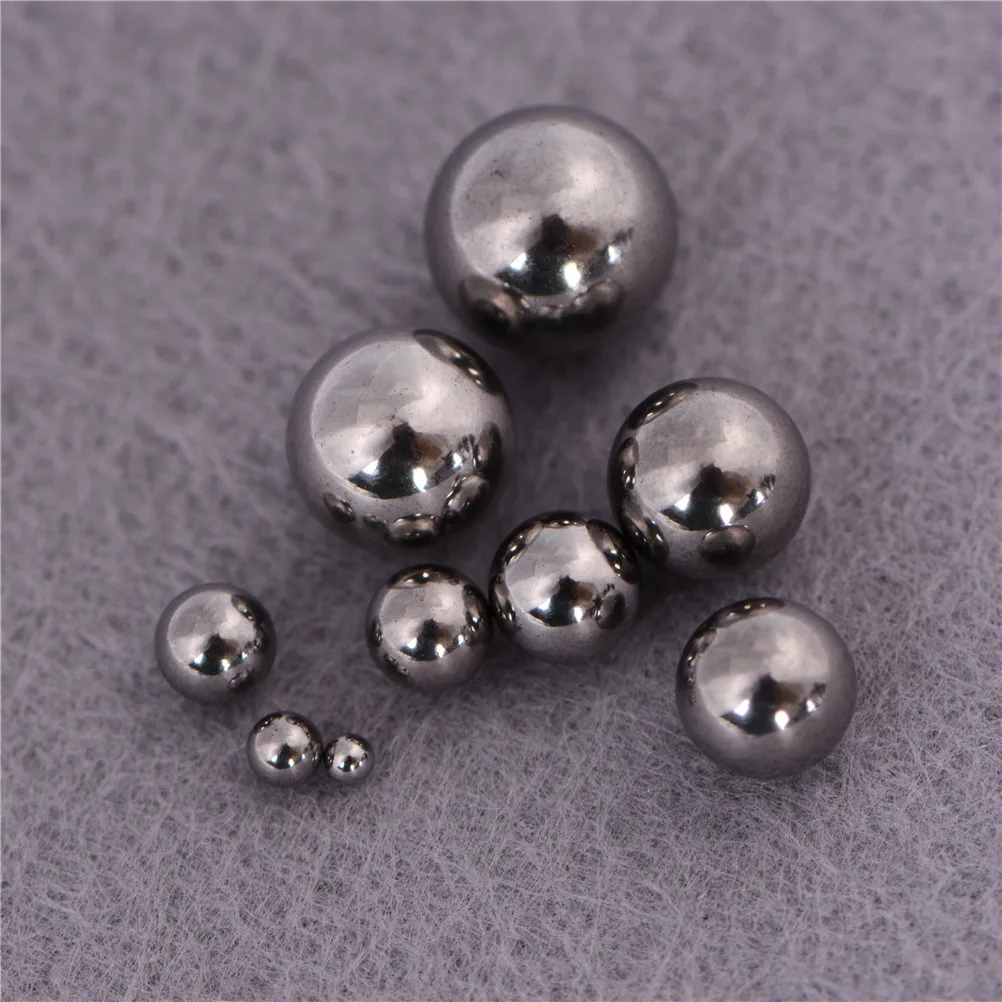 

10PCS icycle Replacement Silver Tone Steel Bearing Ball Dia 2-7mm