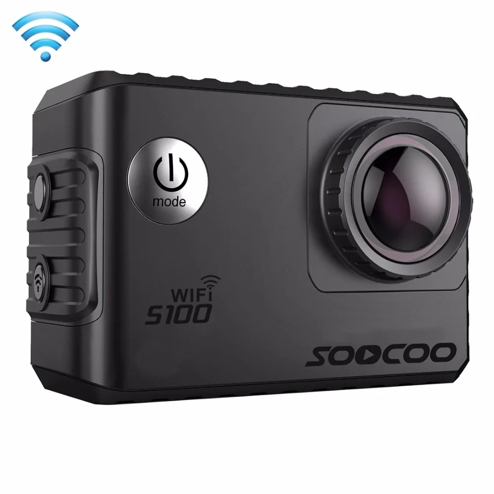 SOOCOO S100 2' Screen 4K 170 Degrees Wide Angle WiFi Sports Action
