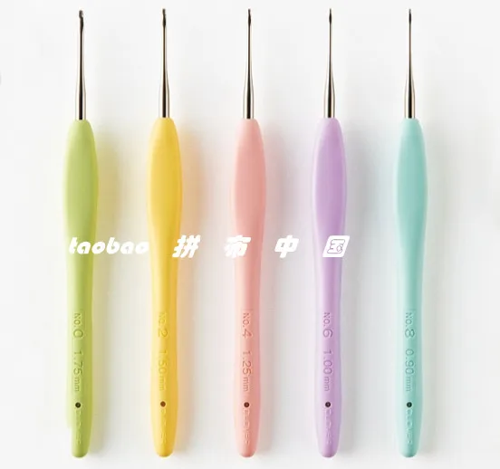 #^Special Price JAPAN CLOVER 43-323 Cushion Grip Aluminium Crochet Hooks needles Knitting Yarn size 1.75MM 1.5MM 1.25MM 1MM 0.9MM 0.75MM 0.6MM #^Special Price JAPAN CLOVER 43-323 Cushion Grip Aluminium Crochet Hooks needles Knitting Yarn size 1.75MM 1.5MM 1.25MM 1MM 0.9MM 0.75MM 0.6MM