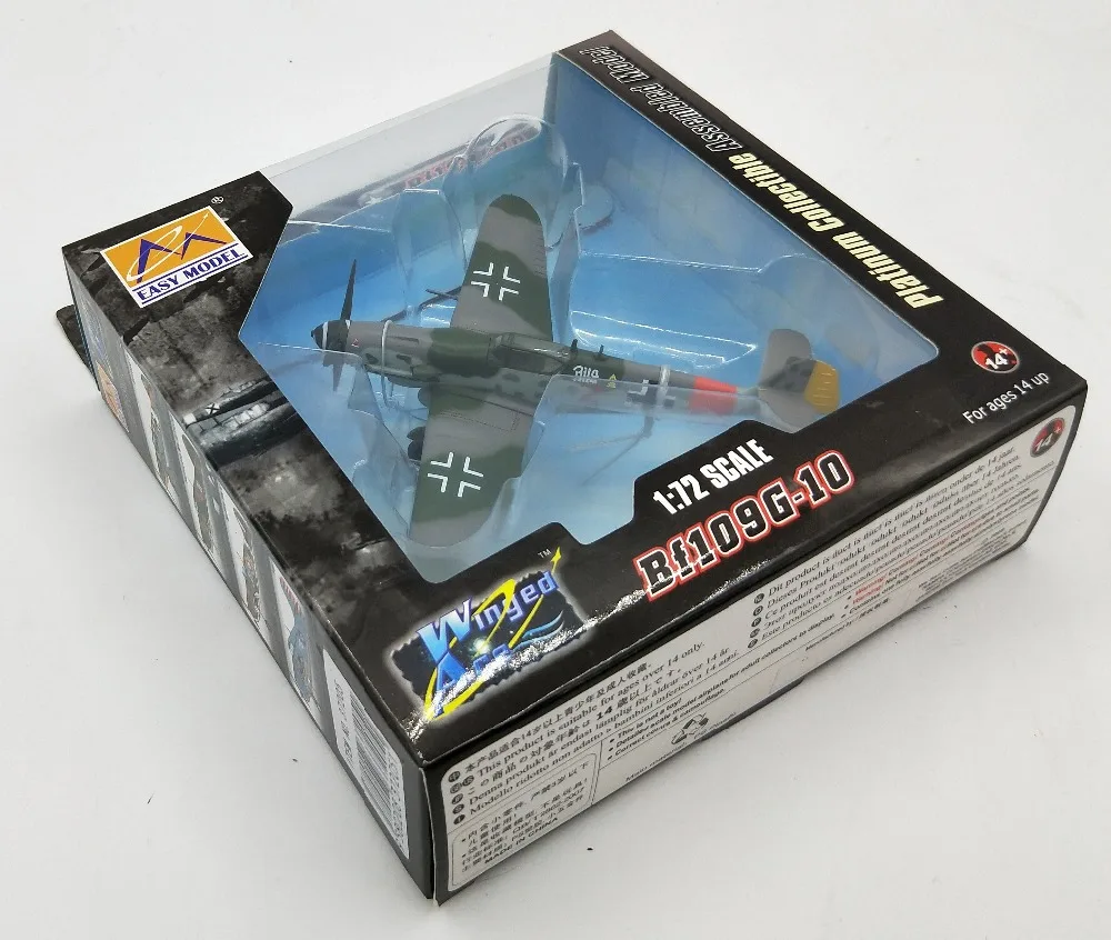 1:72 немецкая модель ME/Bf109 fighter Trumpeter 37205 коллекция моделей| |