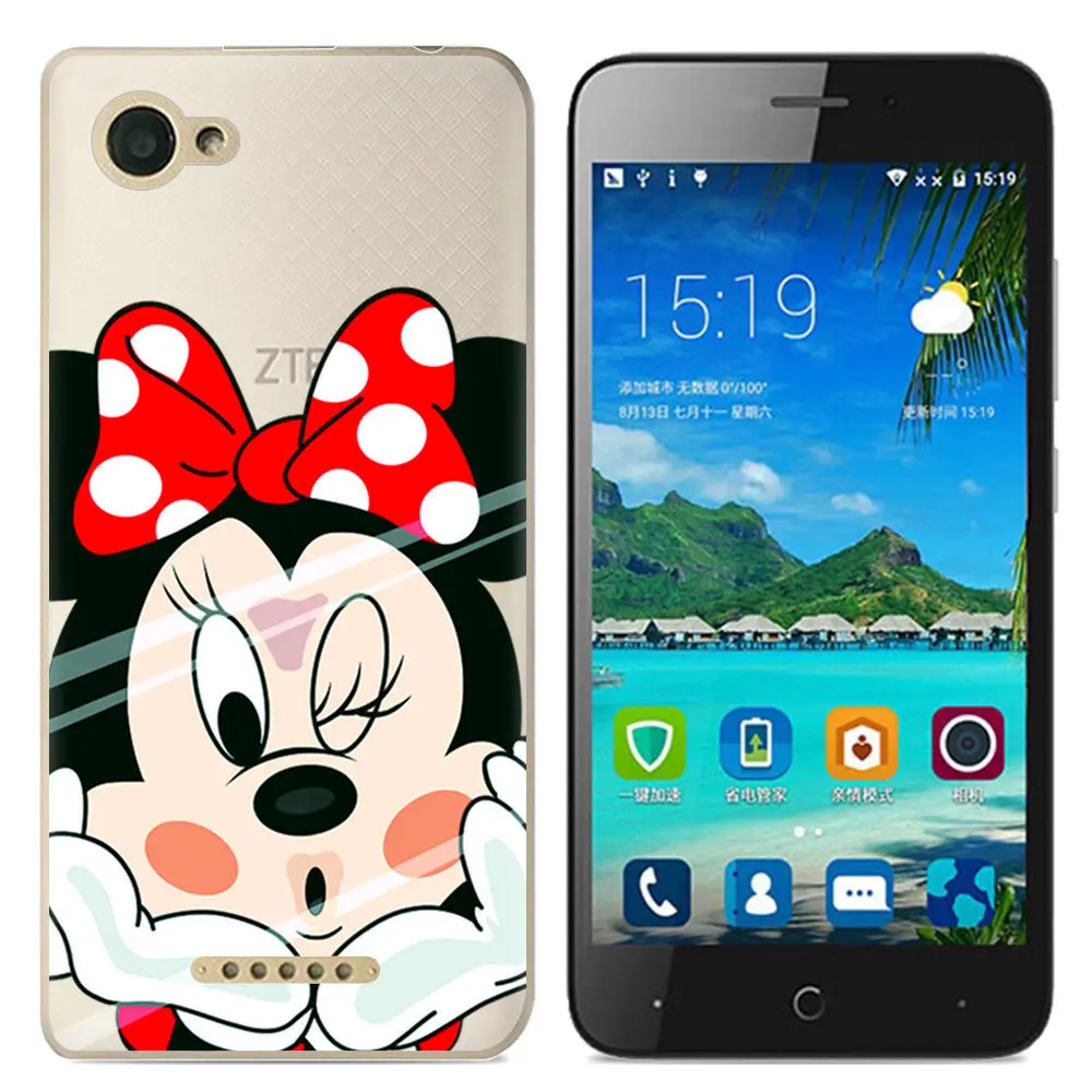 Чехол для телефона ZTE Blade A601 5 дюймовый стильная футболка с изображением