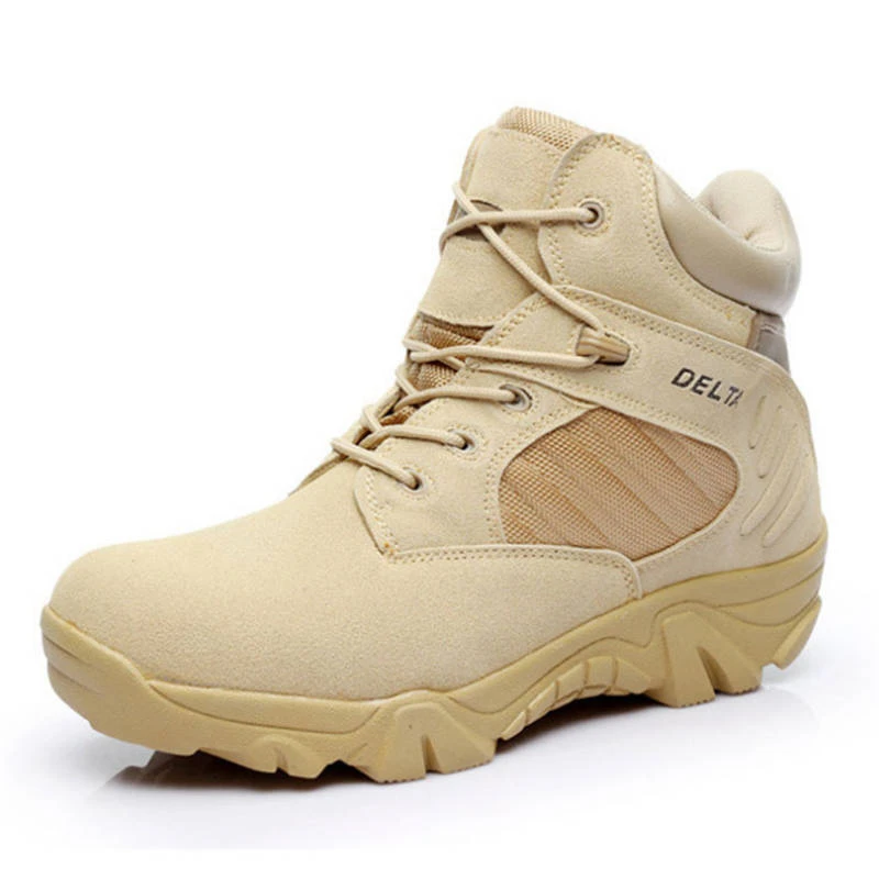 Barcos 2 3 Trabalho Militares Neve Deserto Tático Força Inverno 4 1 Exército Delta Tornozelo Outono 2018 Botas Combate Sapatos Especial Homens De Couro wxfRR