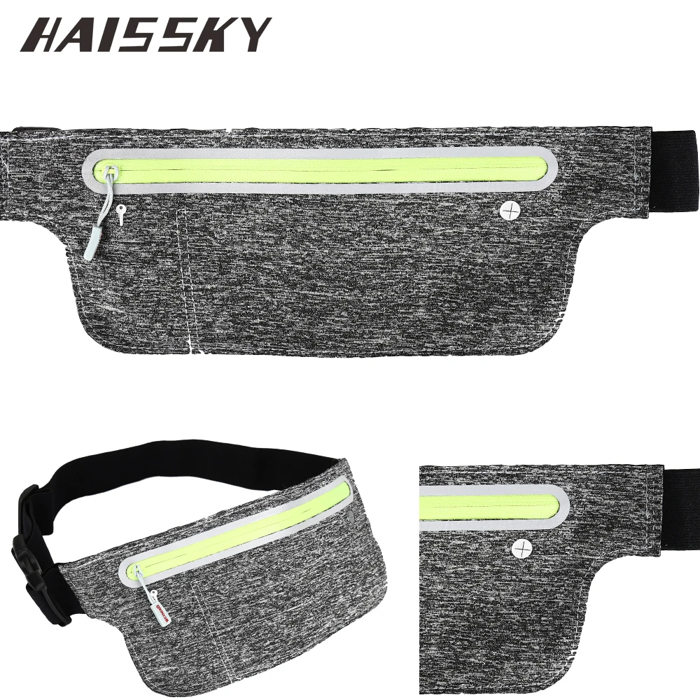 HAISSKY Multifunction Lycra Waterproof Lightweight Waist Bag