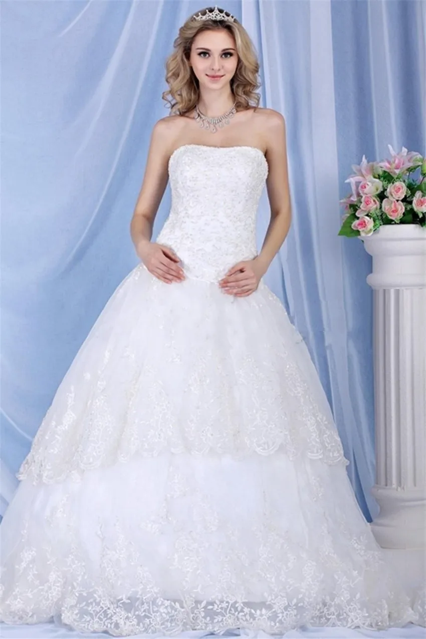 Fake Buttons On Wedding Dress 10