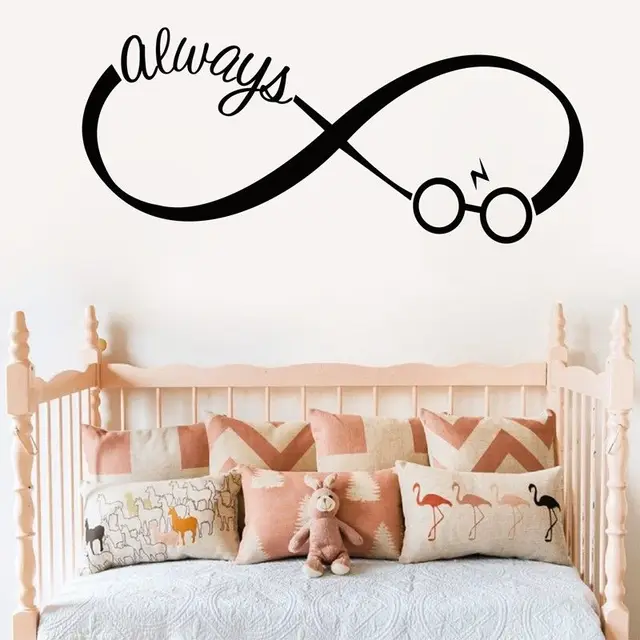 classic movie harry potter always vinyl wall sticker for kids room