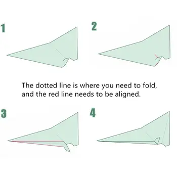 

Never Falling Surfing Paper Plane Hand Throw Flying Glider Aircraft Educational Outdoor Magic Toy