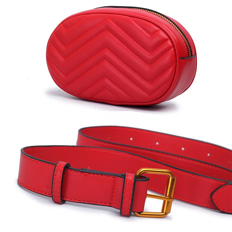 

Women Waist Bag Mini Round Belt Bag Pouch Fashion Quilted Leather Fanny Pack Casual Ladies Crossbody Travel Chest Bag