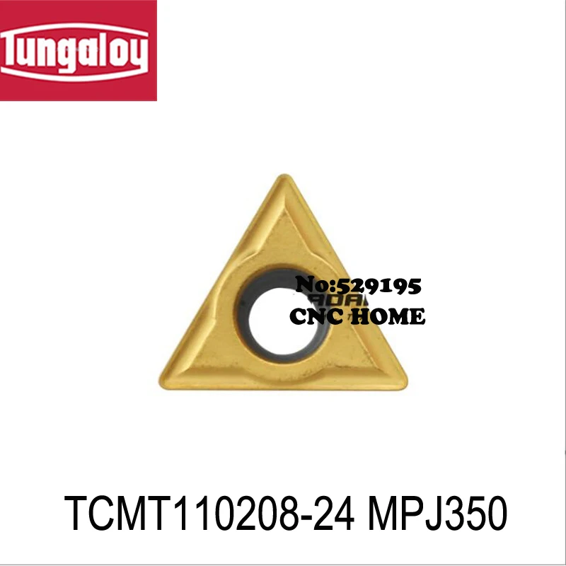 

Original Tungaloy TCMT TCMT110208 TCMT1102 TCMT110208-24 MPJ350 NS530 Carbide Inserts Turning Tool Lathe Cutter Tools CNC