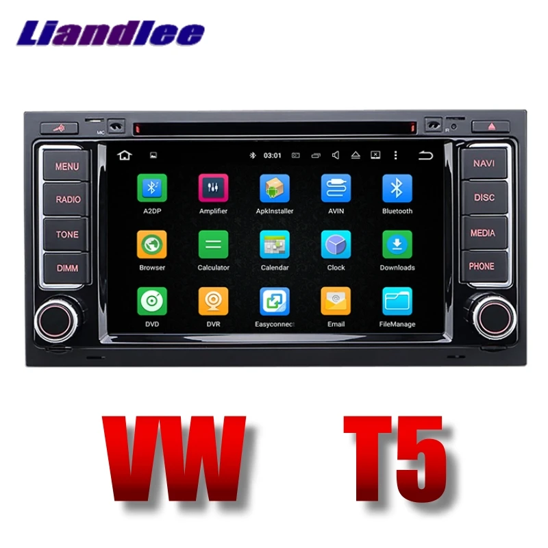 Perfect Liandlee Car Multimedia Player NAVI For Volkswagen VW Touareg T5 Transporter Car Touch Screen Radio DVD Stereo GPS Navigation 2