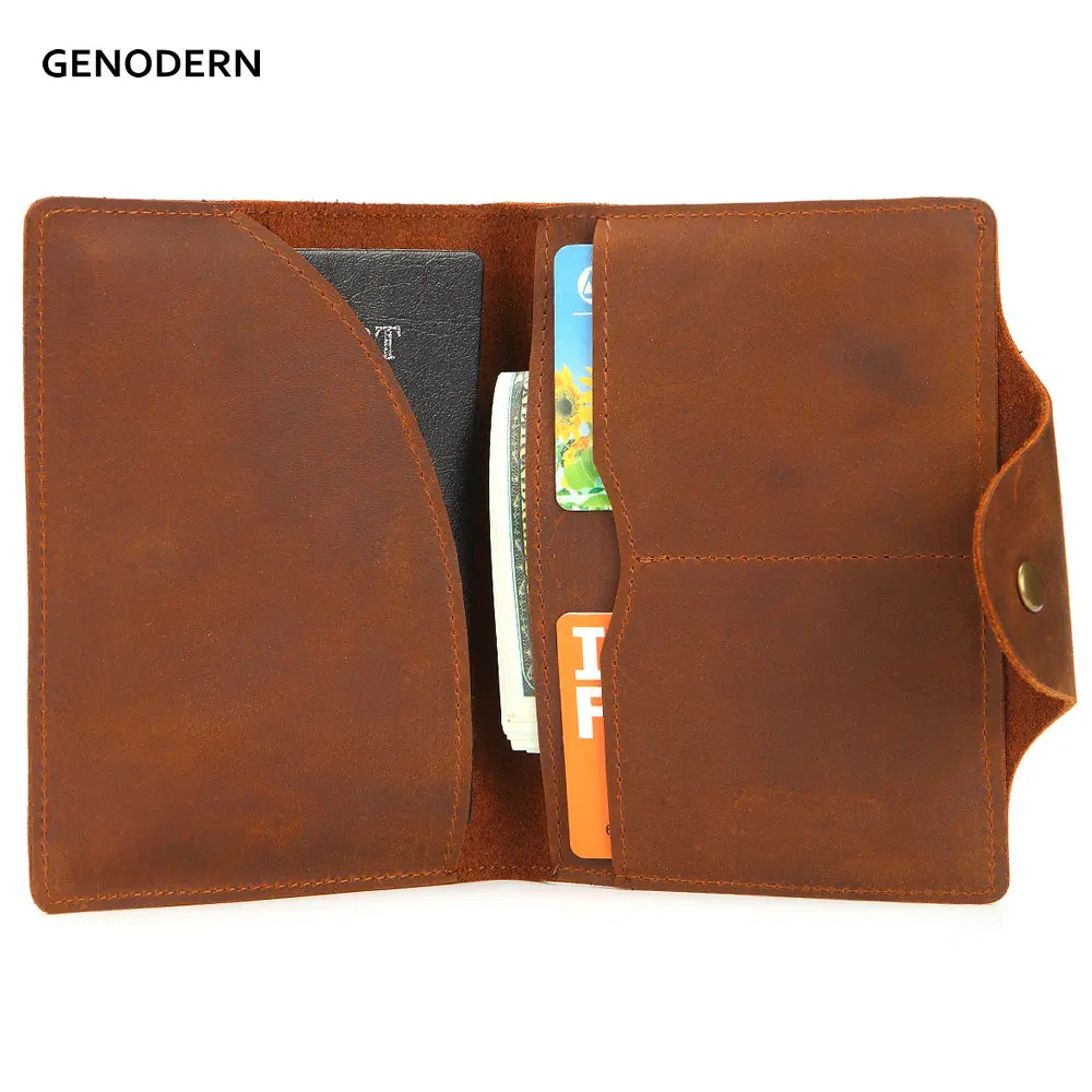 Buy Vintage Genuine Leather Passport Cover Genuine