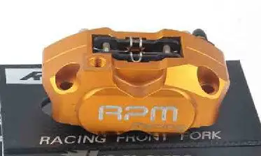 Gold Rpmmotor мотоциклы суппорты Мотоцикл 200 мм/220 мм диски тормозной насос тормозные суппорты для Yamaha Aerox bws Zuma RSZ толчковая сила - Цвет: Gold