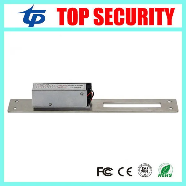 

2pcs a lot long type EU type electronic door lock door electric strike free shipping cheapest good quality electric strike lock