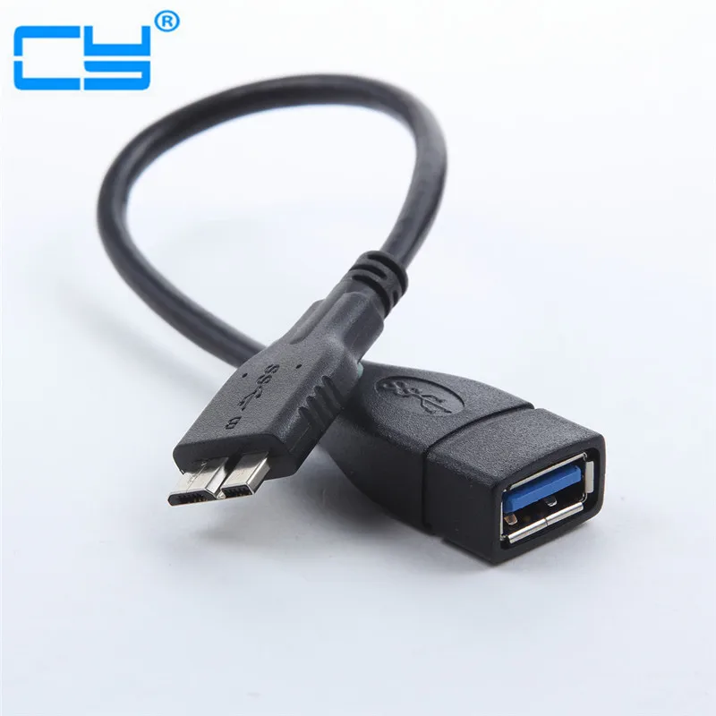 Micro B USB 3.0 OTG Cable Adapter for Samsung Galaxy S5 Note 3 N9000
