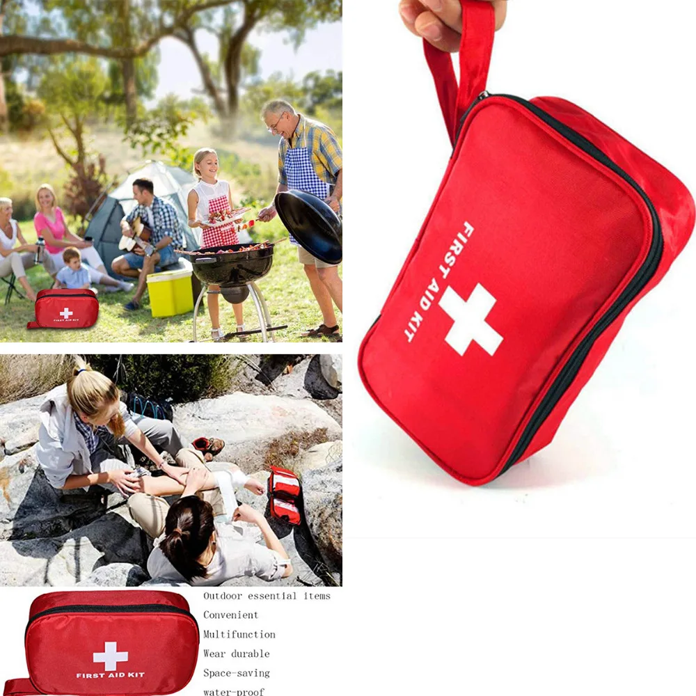 180pcs Premium Motorist First Aid Kit Car Caravan Home Office Taxi Van