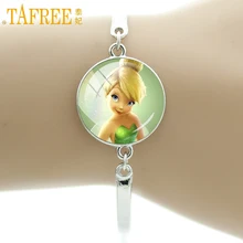 

Exquisite popular women jewelry cute little fairy case for TinkerBell bracelets best children kids girls bracelet gifts HH145
