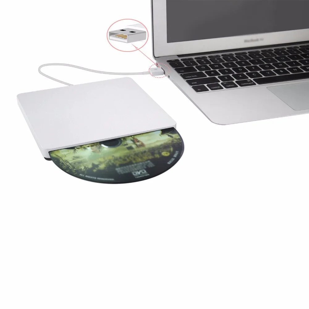 8X DL USB 2,0 Super Drive для Apple iMac A1418 A1278 A1419 MD093LL/A Супер мульти DVD-RW ram 24X CD-RW горелки оптический привод