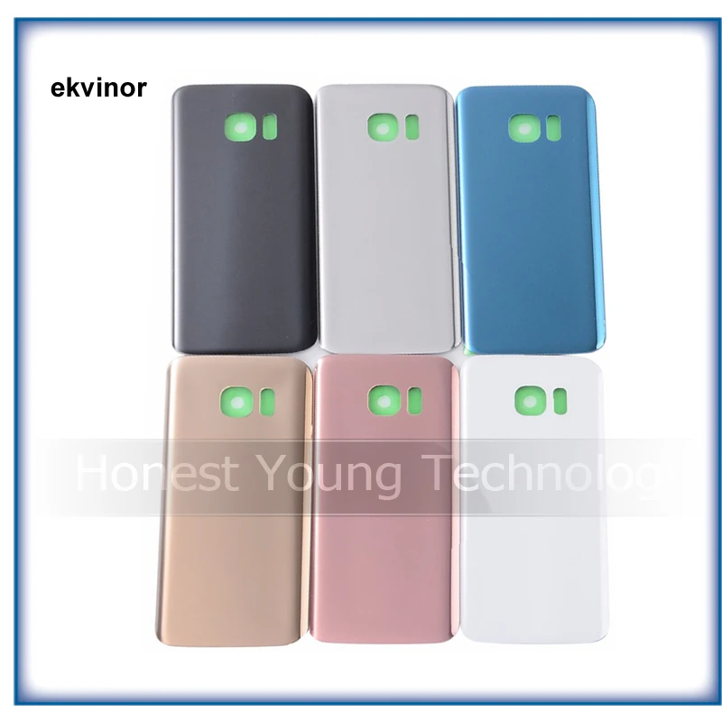 Ekvinor 20 шт новая задняя панель стеклянная крышка батарейного отсека для Samsung Galaxy S7