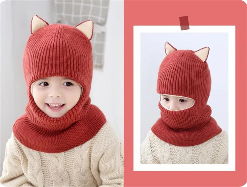 kids hat with scarf (9)