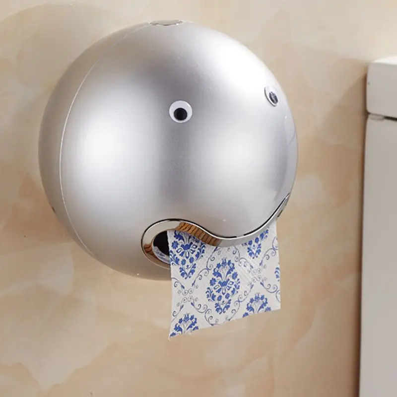 Creative Paper Rack Home Round cute Tissue Box Container Towel Napkin Tissue Holder Paste style