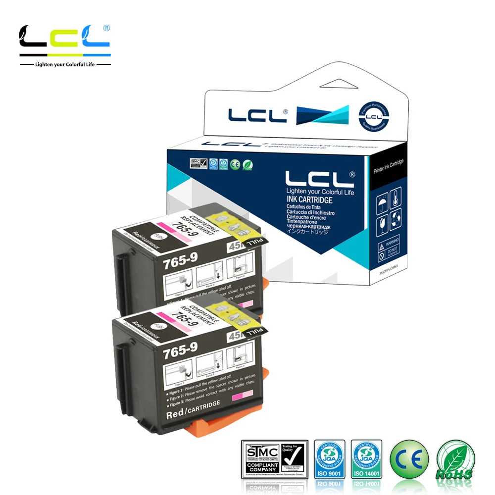 LCL 765 9 (2 Pack Красный) картридж совместимый для Pitney Bowes DM300C/DM400C DM425C