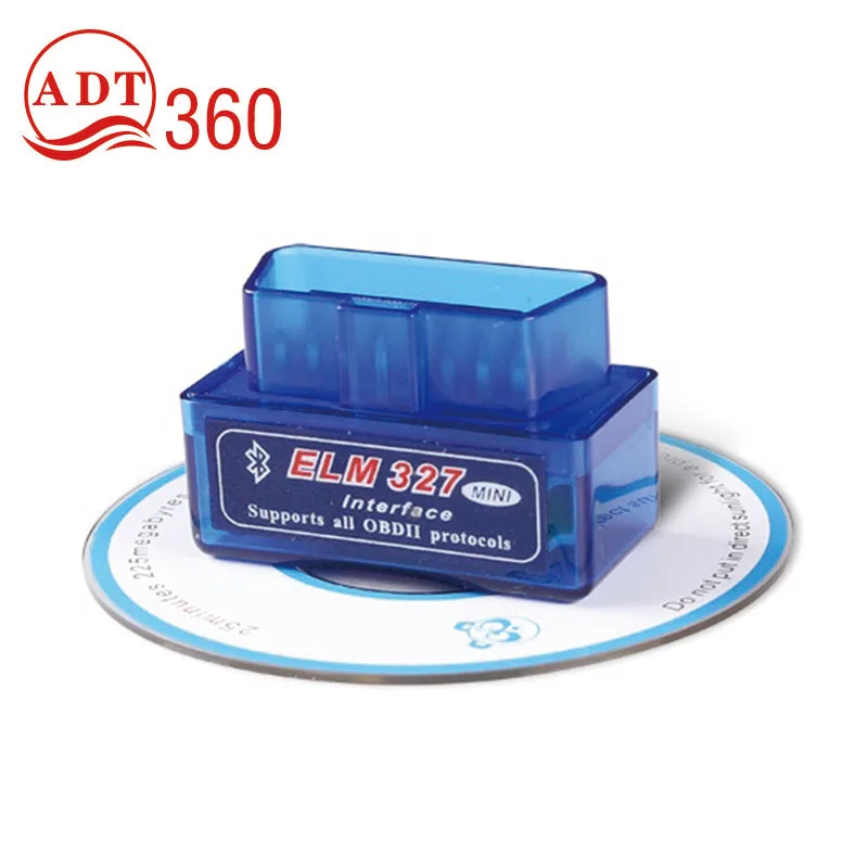 Горячие! 2016 сверхминиатюрной Bluetooth ELM327 OBD2 диагностики obd сканер elm 327 работает на