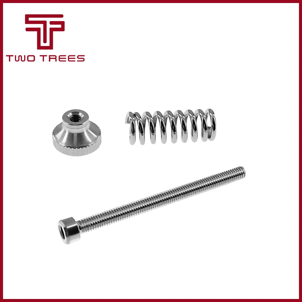 10sets 3D printer accessories leveling component suite M3 screw leveling spring leveling knob kit (5)