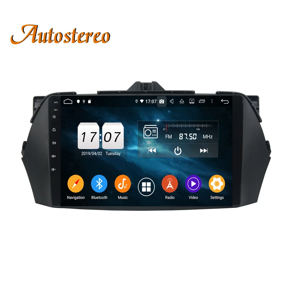 Discount DSP Android 9 Car GPS navigation For Suzuki CIAZ 2013-2017 multimedia Car DVD player head unit auto radio tape recorder stereo 1