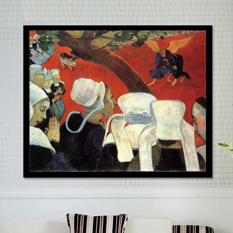 The Vision After Sermon Oil Painting On Canvas China High Skilled Artist 100%Hand-painted | Дом и сад