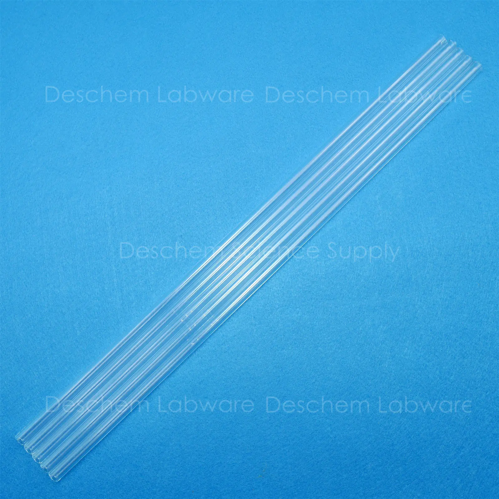 

5PCS 300mm,Quartz Glass Tube,OD=12mm,Thcik=1.0mm,ID=10MM,Made BY Fused Silica
