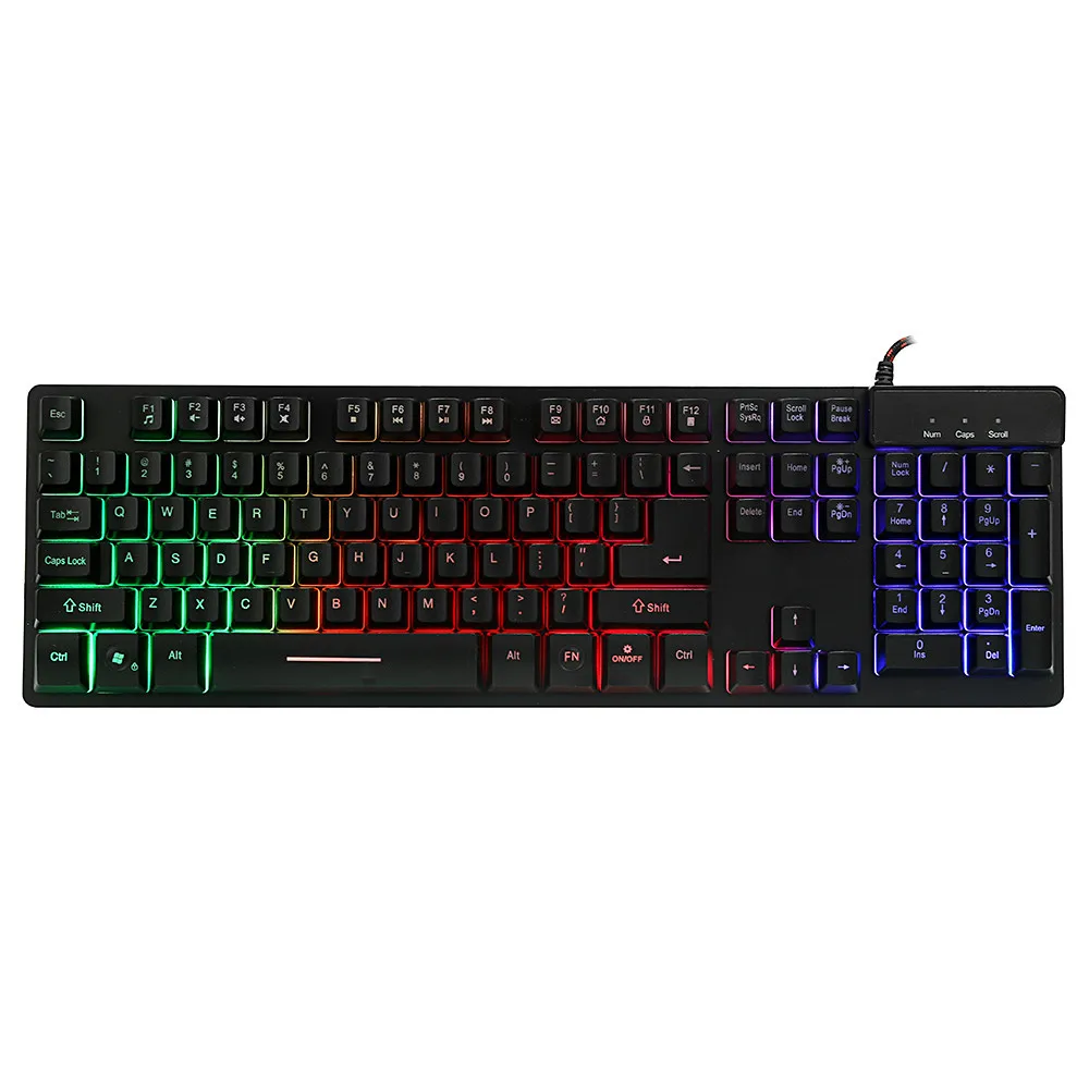 CK104 LED Backlight Llluminate Mechanical Gaming Keyboard USB Wired Keyboard For PC Laptop 20J Drop Shipping CK104 LED Backlight Llluminate Mechanical Gaming Keyboard USB Wired Keyboard For PC Laptop 20J Drop Shipping