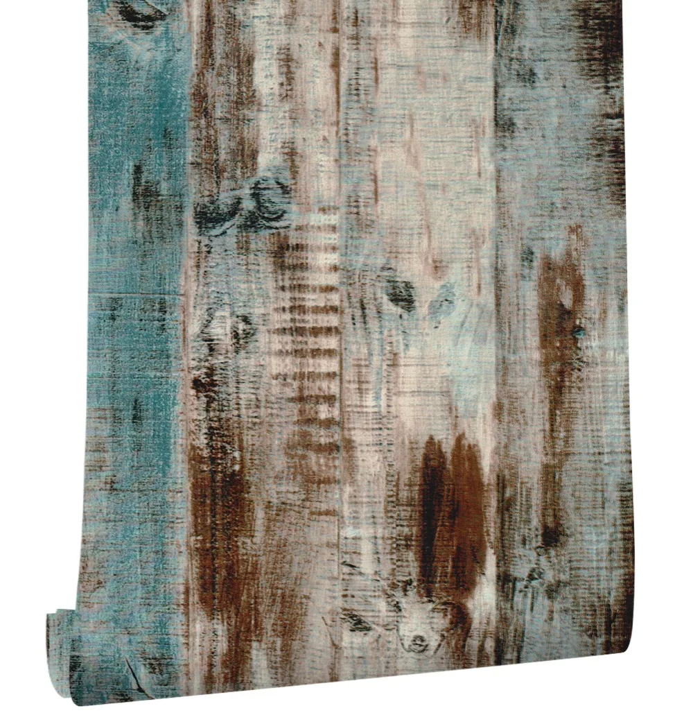 HaokHome Vintage Wood Plank Wallpaper for walls 3d Self Adhesive Brown Contact paper Mural Home Living Room Bedroom Decoration HaokHome Vintage Wood Plank Wallpaper for walls 3d Self Adhesive Brown Contact paper Mural Home Living Room Bedroom Decoration