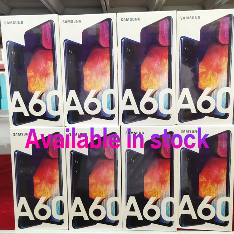 Samsung Galaxy A60 SM-A6060 6," полный экран 2340*1080 Android 9,0 Восьмиядерный Поддержка NFC 32 Мп+ 8 Мп+ 5 Мп 3500 мАч лицо+ отпечаток пальца ID