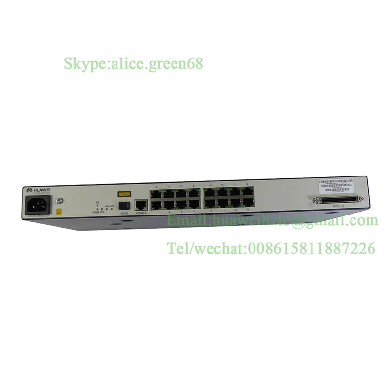 Оригинальные 16 ethernet и голосовых портов GPON ONT MA5620-16 применяются к FTTB