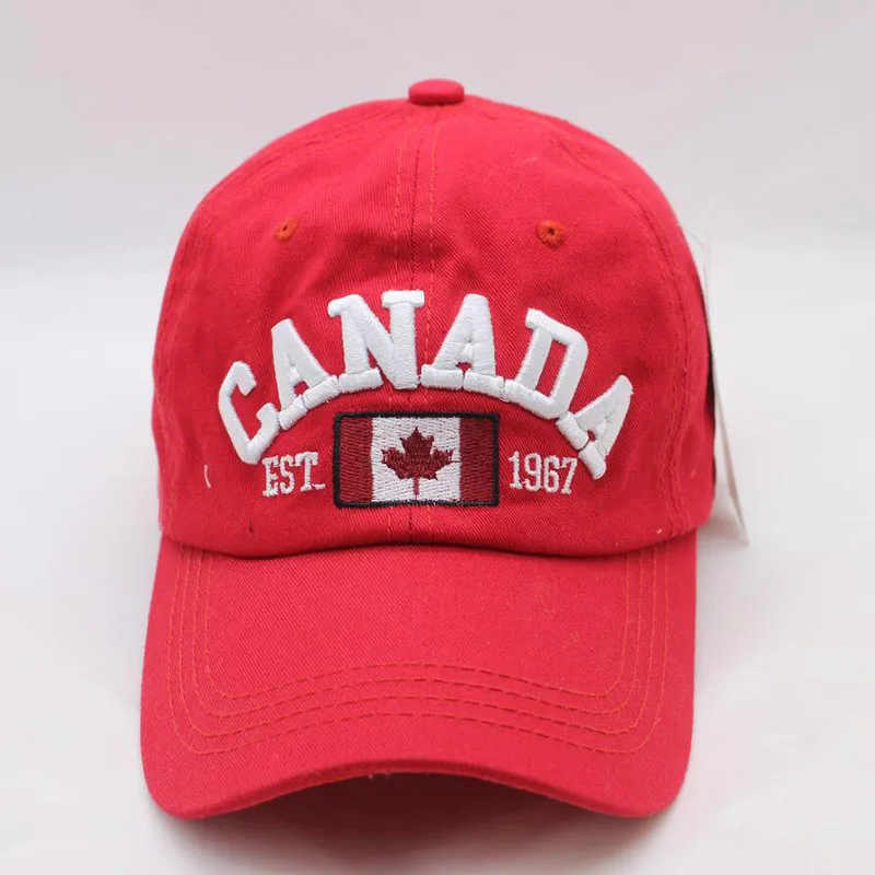 BINGYUANHAOXUAN брэндовые бейсболки с нашивкой в виде надписи &quotCanada&quot снэпбэк кепки