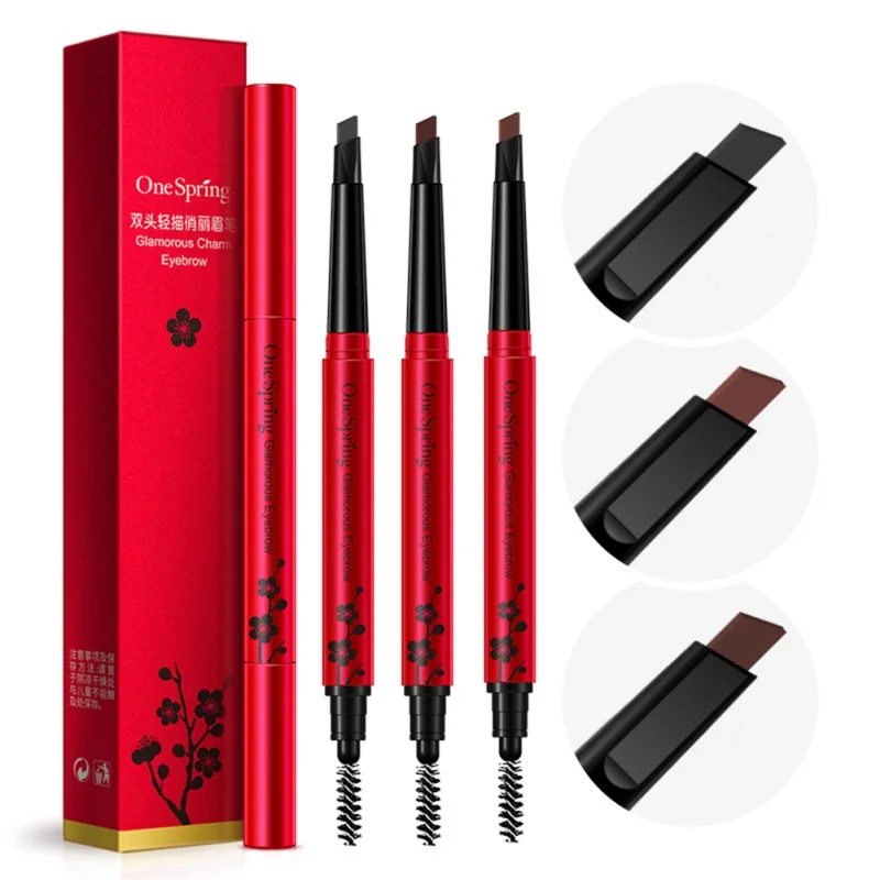 

Fashion Double Head Multi Purpose Eyebrow Pencil Lightweight Flexible Easy Makeup Women Beauty Comstics Kit New