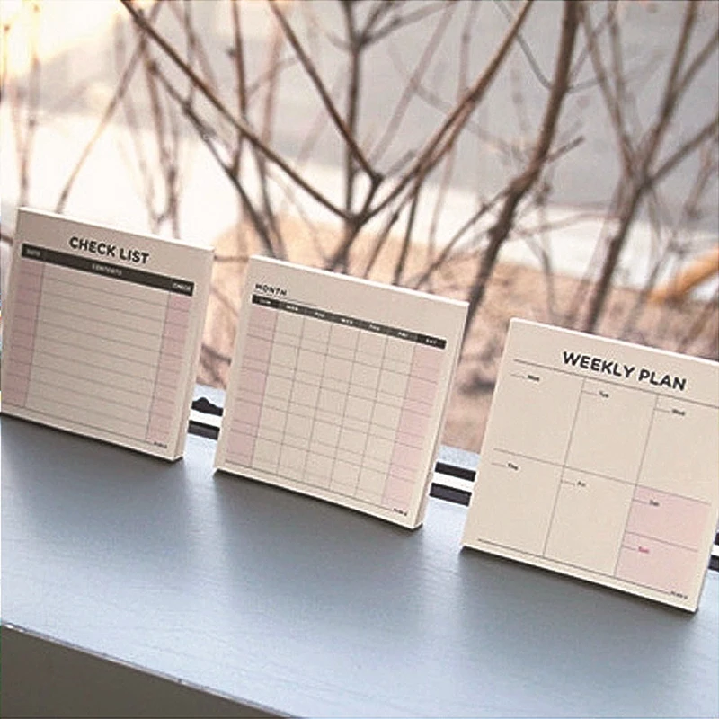 

Cute Kawaii Weekly Monthly Work Planner Book Diary Agenda Dokibook For Kids School Supplies Free Shipping