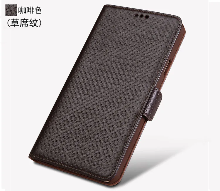 Индивидуальные для Huawei G9 Plus Бизнес Откидная Крышка Телефон Натуральная Кожа