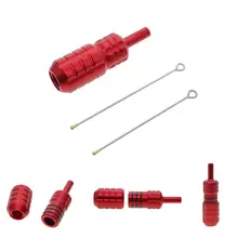 Redscorpion Регулируемая трубка рукоятки машинки для татуировок 25 мм красного цвета