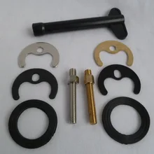 Одно отверстие горячей и холодной воды кран подковы кусок установка плотно фиксирующие части установка винт стержень ремонт sleev