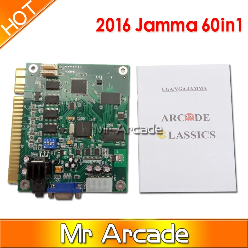 60 в 1 классическая аркадная игра PCB Jamma мульти игра Pcb для аркадной игры машина аркадная игра доска