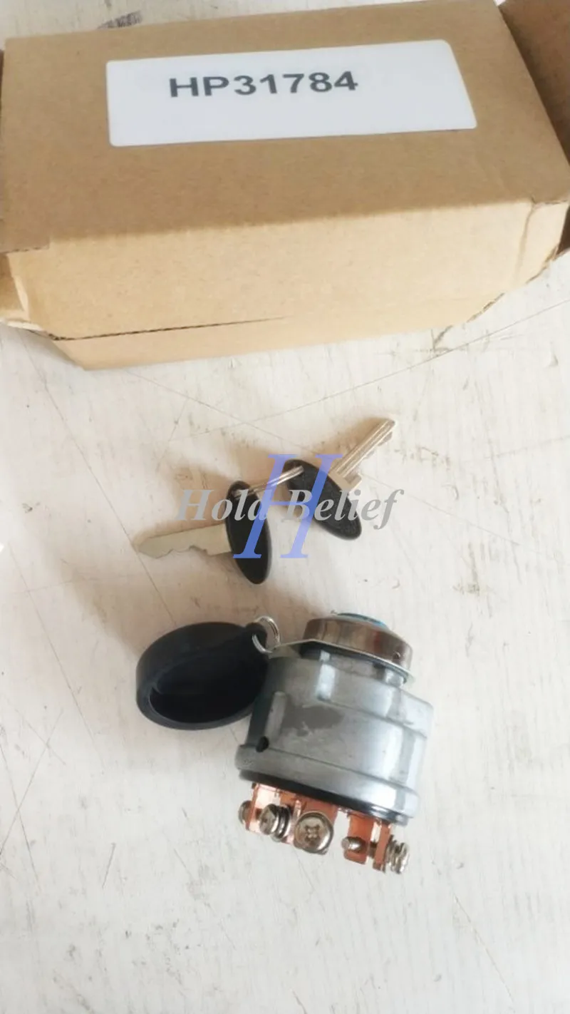 Ignition Switch W/2 Key 66711 55130 for Kubota Compact Tractor B4200