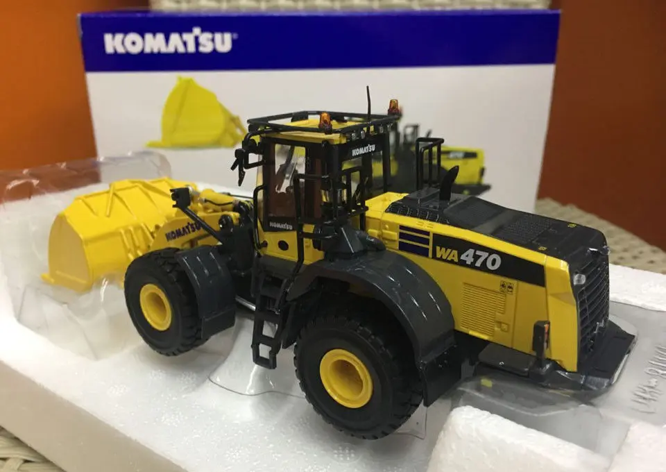 Универсальный Автопогрузчик Komatsu WA 470 8 масштаб 1:50 литье под давлением модель