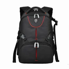 15.6 inches laptop backpack Waterproof Photo Digital DSLR Camera Bag Photography Camera Video Bag SLR Camera+Rain Cover