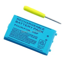700mAh Rechargeable Lithium-ion Battery + Tool Pack Kit for Nintendo GBA SP