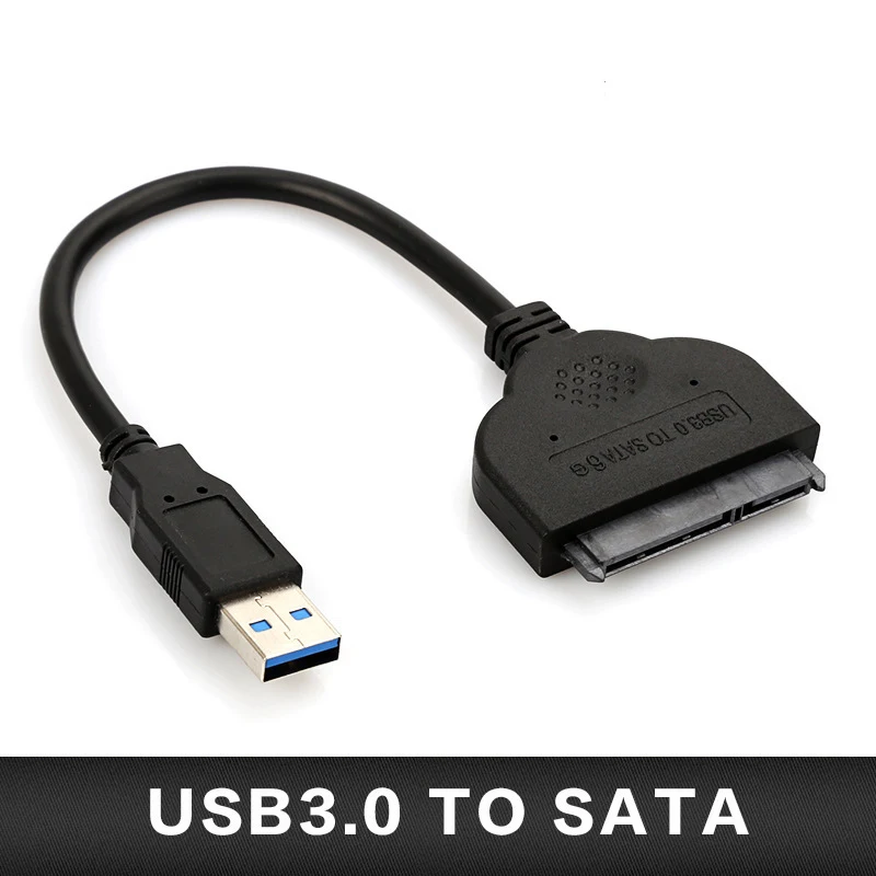 USB 3 0 на SATA кабель адаптер 2 5 дюймов 22 Pin Sata III с питанием внешний для SSD HDD жесткий