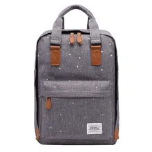 KAUKKO мужчины и женщины путешествия студентов повседневные для пешего туризма рюкзак для туристического кемпинга винтажный Холщовый Рюкзак Школьные сумки mochila