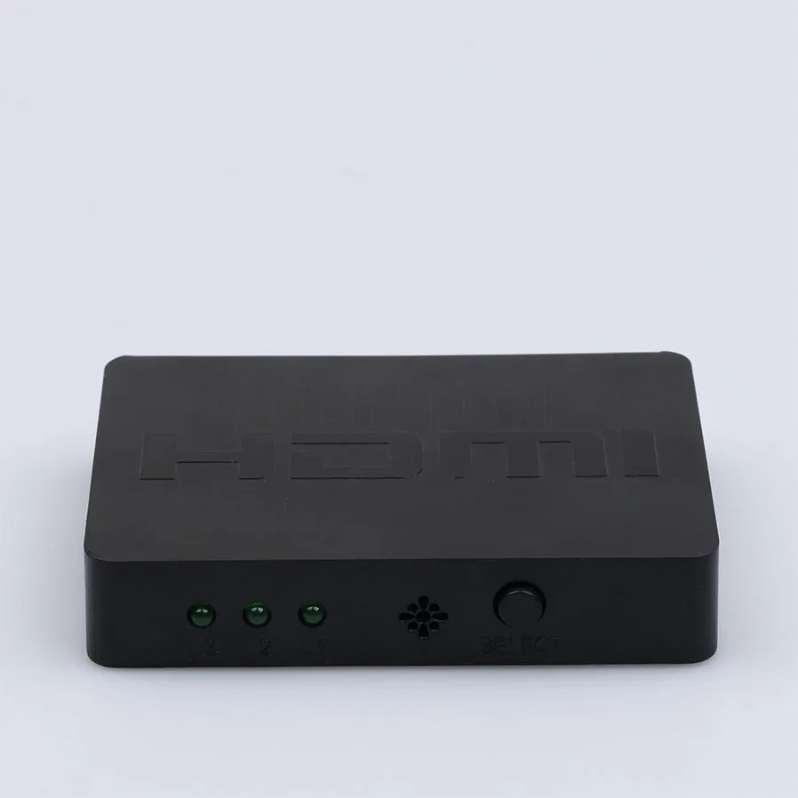 Новые 3 в 1 3 Порты и разъёмы концентратор Box Mini HDMI Splitter автоматический переключатель из Switcher 3D 1080 P HD 1.4 с дистанционное управление для DVD ТВ коробка